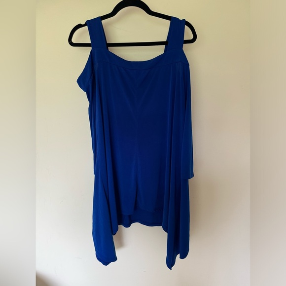 Ellen Tracy Cold Shoulder Top - Picture 4 of 6